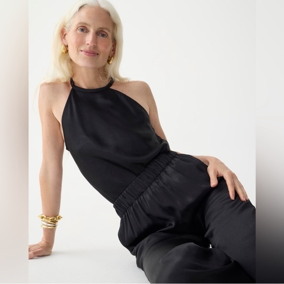 J.Crew Astrid wide-leg pant in luster crepe NWT - Picture 4 of 10